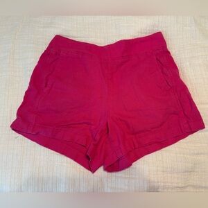 GAP High Waist Fuchsia Shorts